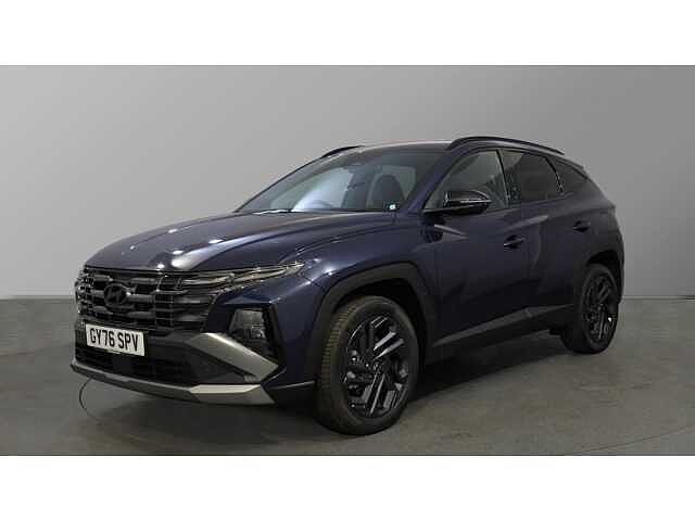 Hyundai TUCSON TUCSON 1.6T 239 Hybrid Black Line 5dr Auto Sailing Blu Prl