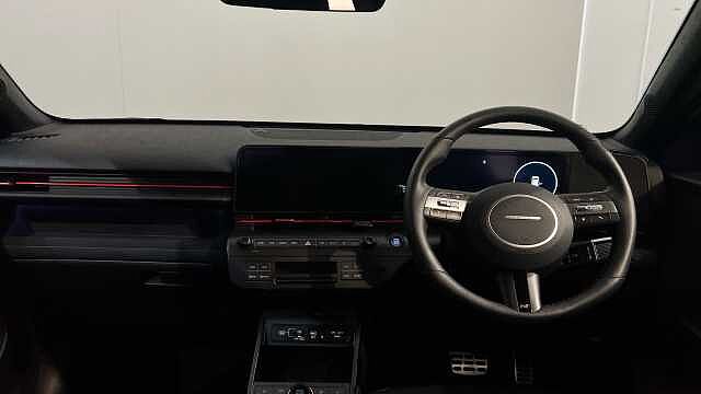 Hyundai KONA KONA 1.6 Hybrid 129 N Line 5dr DCT Abyss Black