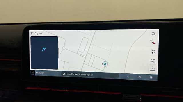 Hyundai KONA KONA 1.6 Hybrid 129 N Line 5dr DCT Abyss Black
