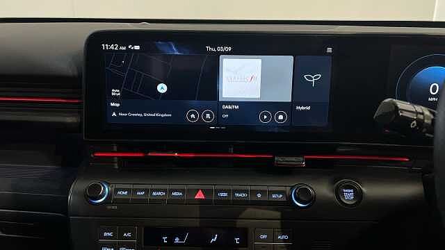 Hyundai KONA KONA 1.6 Hybrid 129 N Line 5dr DCT Abyss Black
