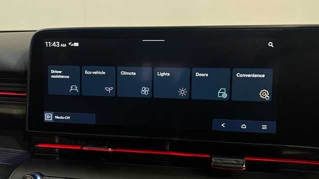 Hyundai KONA KONA 1.6 Hybrid 129 N Line 5dr DCT Abyss Black
