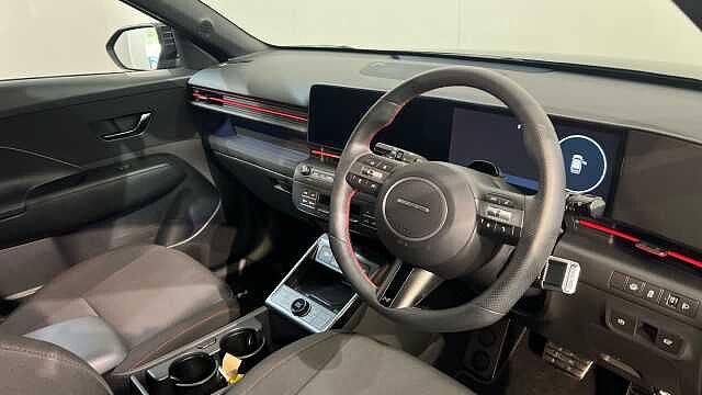 Hyundai KONA KONA 1.6 Hybrid 129 N Line 5dr DCT Abyss Black
