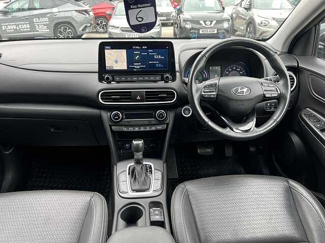 Hyundai KONA 1.6 h-GDi Premium SE DCT Euro 6 (s/s) 5dr Black