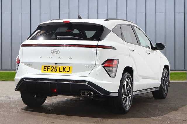 Hyundai KONA 1.6 h-GDi N Line DCT Euro 6 (s/s) 5dr White