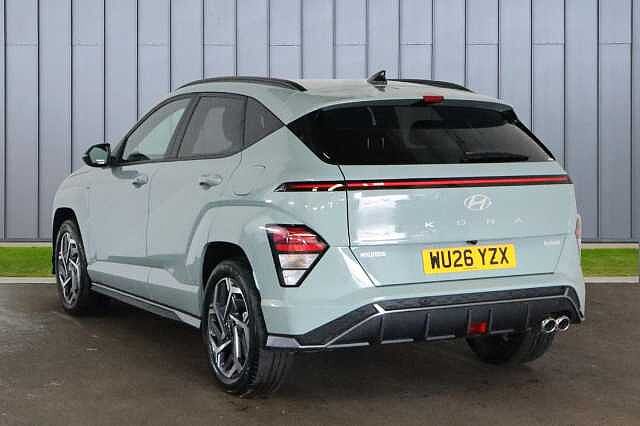 Hyundai KONA 1.6 h-GDi N Line DCT Euro 6 (s/s) 5dr Green