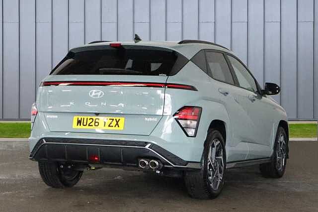 Hyundai KONA 1.6 h-GDi N Line DCT Euro 6 (s/s) 5dr Green