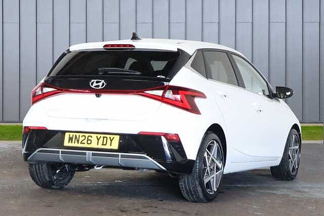 Hyundai I20 1.0 T-GDi Tech Line DCT Euro 6 (s/s) 5dr White