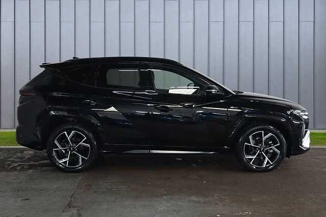 Hyundai TUCSON 1.6 T-GDi 13.8kWh N Line S Auto Euro 6 (s/s) 5dr Black