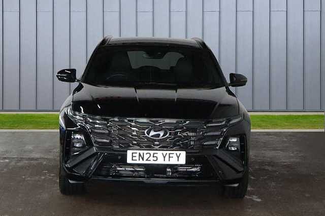 Hyundai TUCSON 1.6 T-GDi 13.8kWh N Line S Auto Euro 6 (s/s) 5dr Black