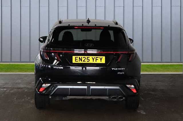 Hyundai TUCSON 1.6 T-GDi 13.8kWh N Line S Auto Euro 6 (s/s) 5dr Black