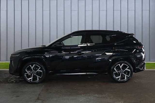 Hyundai TUCSON 1.6 T-GDi 13.8kWh N Line S Auto Euro 6 (s/s) 5dr Black