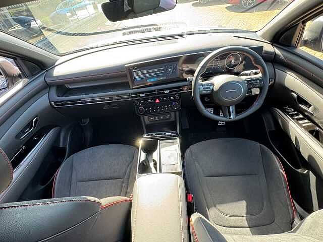 Hyundai TUCSON 1.6T 239 Hybrid N Line 5dr Auto Shmrg Slvr Mtlc