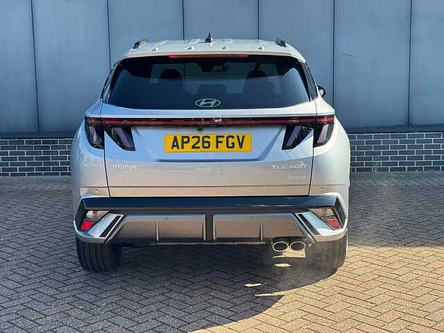 Hyundai TUCSON 1.6T 239 Hybrid N Line 5dr Auto Shmrg Slvr Mtlc