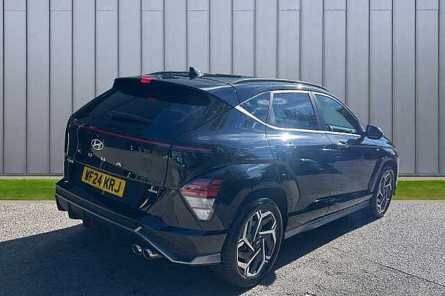 Hyundai KONA 1.6 h-GDi N Line DCT Euro 6 (s/s) 5dr Black