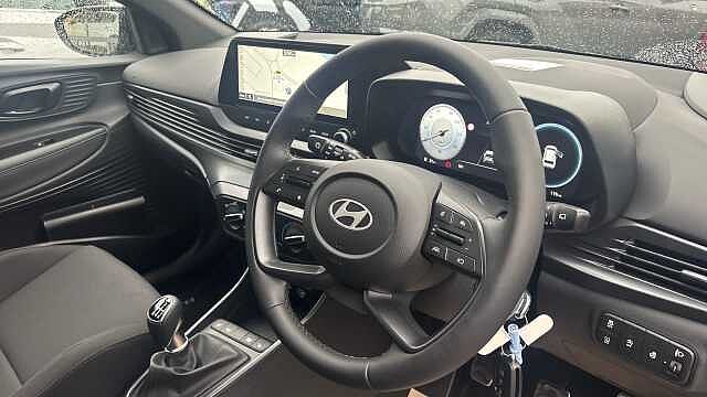 Hyundai BAYON 1.0 TGDi [90] Black Line 5dr Petrol Hatchback Vibrant Blue - Pearl