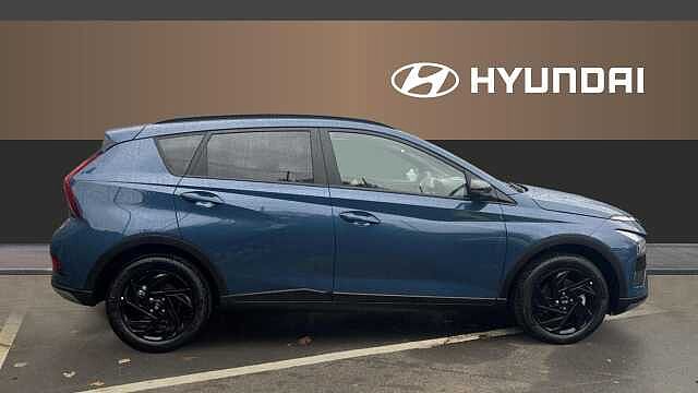 Hyundai BAYON 1.0 TGDi [90] Black Line 5dr Petrol Hatchback Vibrant Blue - Pearl