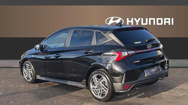 Hyundai I20 1.0T GDi N Line S 5dr DCT Petrol Hatchback Black