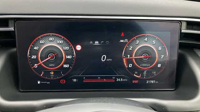 Hyundai TUCSON 1.6 TGDi Premium 5dr 2WD Petrol Estate Red