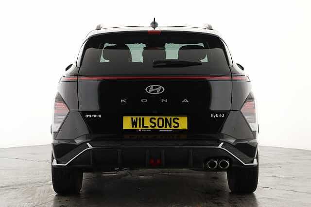 Hyundai KONA 1.6 Hybrid 138 N Line 5dr DCT BLACK