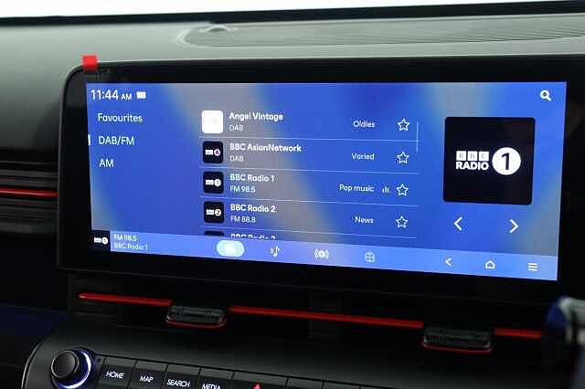 Hyundai KONA 1.6 Hybrid 138 N Line 5dr DCT BLACK