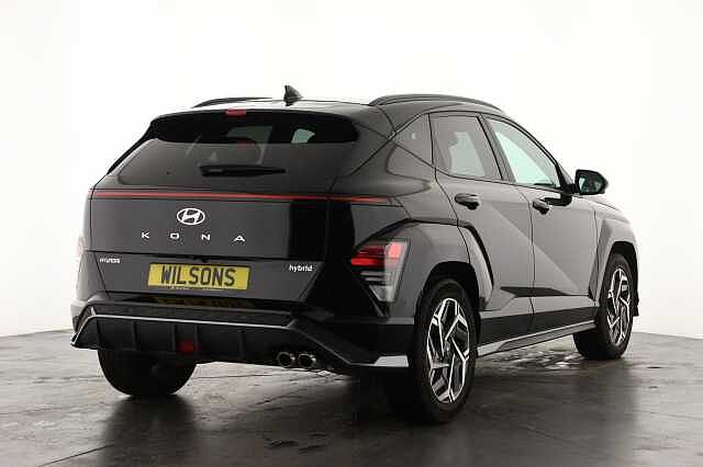 Hyundai KONA 1.6 Hybrid 138 N Line 5dr DCT BLACK
