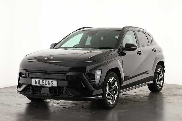 Hyundai KONA 1.6 Hybrid 138 N Line 5dr DCT BLACK