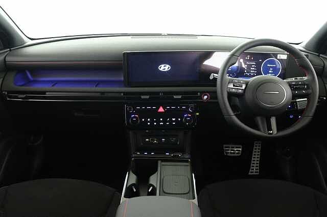 Hyundai TUCSON 1.6T 239 Hybrid N Line Edition 5dr Auto Special solid - Atlas white