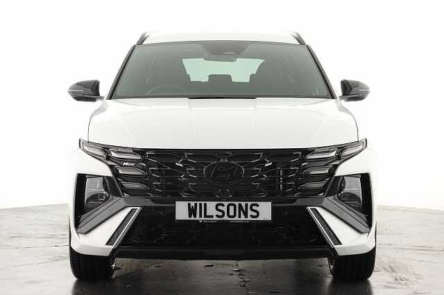 Hyundai TUCSON 1.6T 239 Hybrid N Line Edition 5dr Auto Special solid - Atlas white