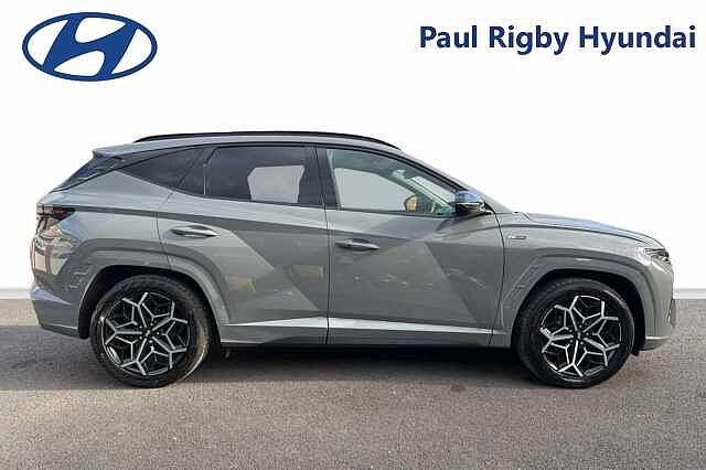 Hyundai TUCSON 1.6 T-GDi Hybrid 230ps N-Line S 5dr 2WD Auto Grey