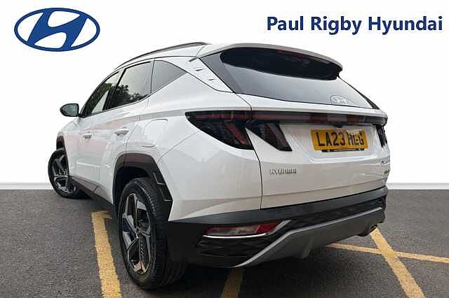 Hyundai TUCSON 1.6 T-GDi Plug-in Hybrid Ultimate 5dr 4WD Auto White