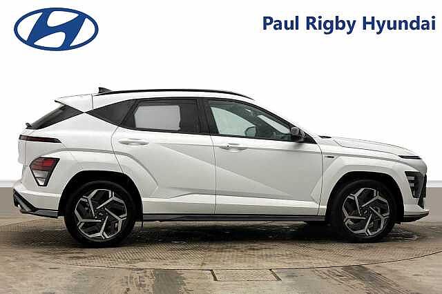 Hyundai KONA 1.6 Hybrid 138ps N-Line 5dr DCT White