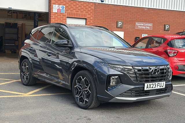 Hyundai TUCSON 1.6 T-GDi Hybrid 230ps N Line S 5dr 2WD Auto Grey