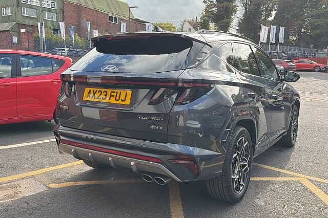 Hyundai TUCSON 1.6 T-GDi Hybrid 230ps N Line S 5dr 2WD Auto Grey