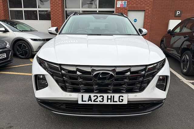 Hyundai TUCSON 1.6 T-GDi Plug-in Hybrid Ultimate 5dr 4WD Auto White