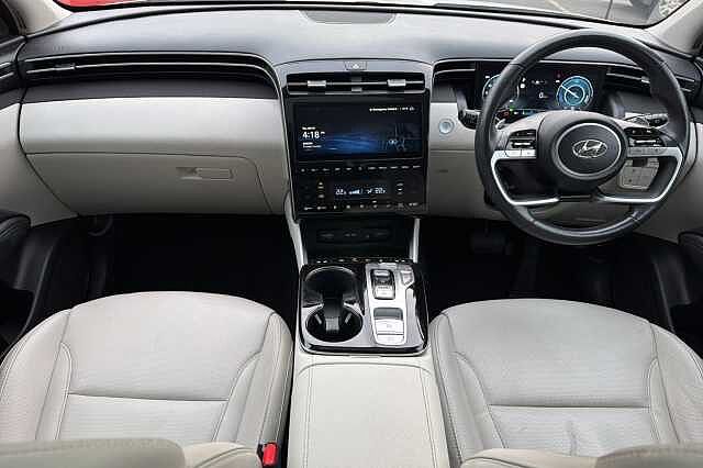 Hyundai TUCSON 1.6 T-GDi Plug-in Hybrid Ultimate 5dr 4WD Auto White