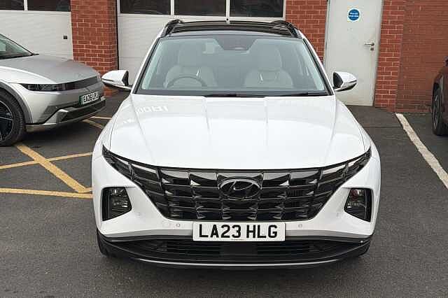 Hyundai TUCSON 1.6 T-GDi Plug-in Hybrid Ultimate 5dr 4WD Auto White