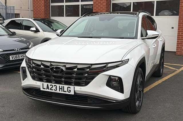 Hyundai TUCSON 1.6 T-GDi Plug-in Hybrid Ultimate 5dr 4WD Auto White