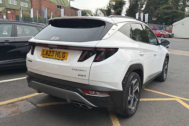 Hyundai TUCSON 1.6 T-GDi Plug-in Hybrid Ultimate 5dr 4WD Auto White