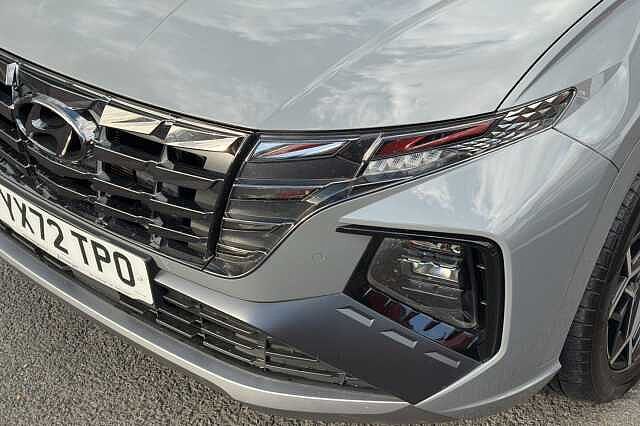 Hyundai TUCSON 1.6 T-GDi Hybrid 230ps N-Line S 5dr 2WD Auto Grey