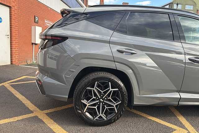 Hyundai TUCSON 1.6 T-GDi Hybrid 230ps N-Line S 5dr 2WD Auto Grey