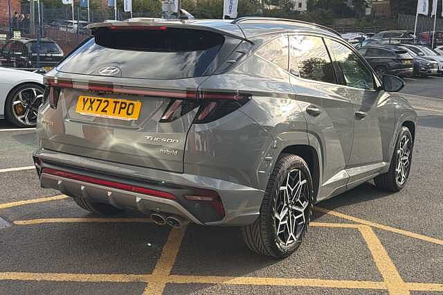 Hyundai TUCSON 1.6 T-GDi Hybrid 230ps N-Line S 5dr 2WD Auto Grey