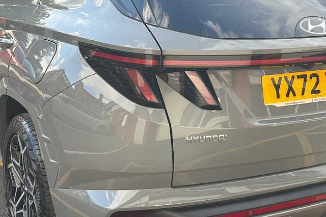 Hyundai TUCSON 1.6 T-GDi Hybrid 230ps N-Line S 5dr 2WD Auto Grey