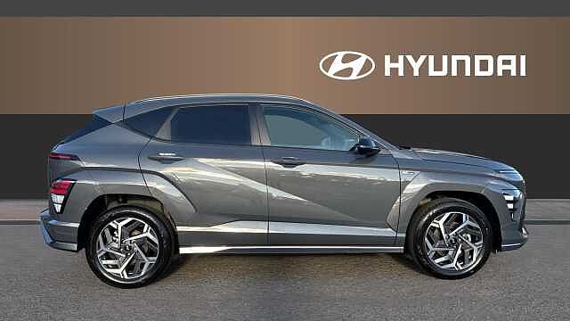 Hyundai KONA 1.6T 138 N Line 5dr Petrol Hatchback Grey