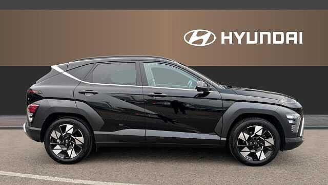 Hyundai KONA 1.6 Hybrid 138 Ultimate 5dr DCT Hybrid Hatchback Black