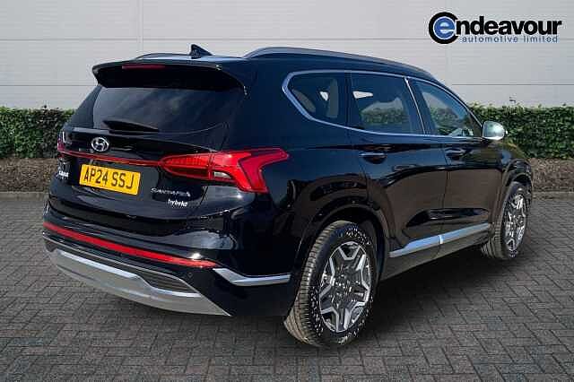 Hyundai SANTA FE 1.6 TGDi Hybrid Ultimate 5dr Auto Abyss Black