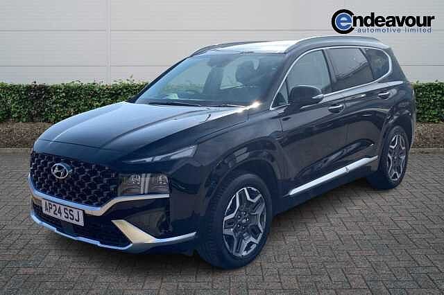 Hyundai SANTA FE 1.6 TGDi Hybrid Ultimate 5dr Auto Abyss Black