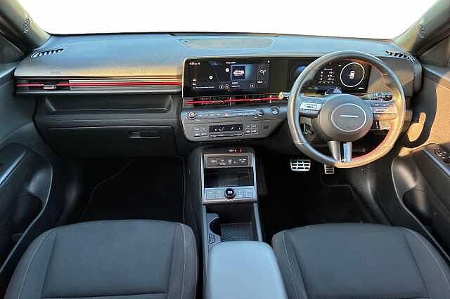 Hyundai KONA 1.6 H Gdi N Line Suv 5dr Petrol Hybrid Dct Euro 6 (s/s) (129 Ps) Meta Blue