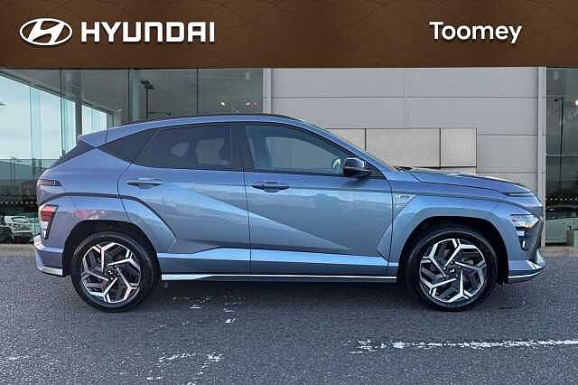 Hyundai KONA 1.6 H Gdi N Line Suv 5dr Petrol Hybrid Dct Euro 6 (s/s) (129 Ps) Meta Blue