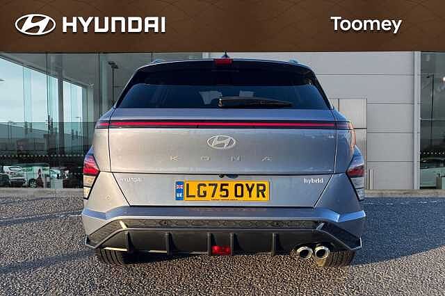 Hyundai KONA 1.6 H Gdi N Line Suv 5dr Petrol Hybrid Dct Euro 6 (s/s) (129 Ps) Meta Blue