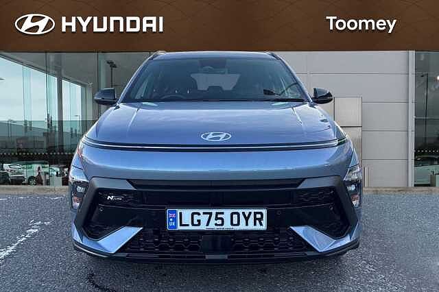 Hyundai KONA 1.6 H Gdi N Line Suv 5dr Petrol Hybrid Dct Euro 6 (s/s) (129 Ps) Meta Blue
